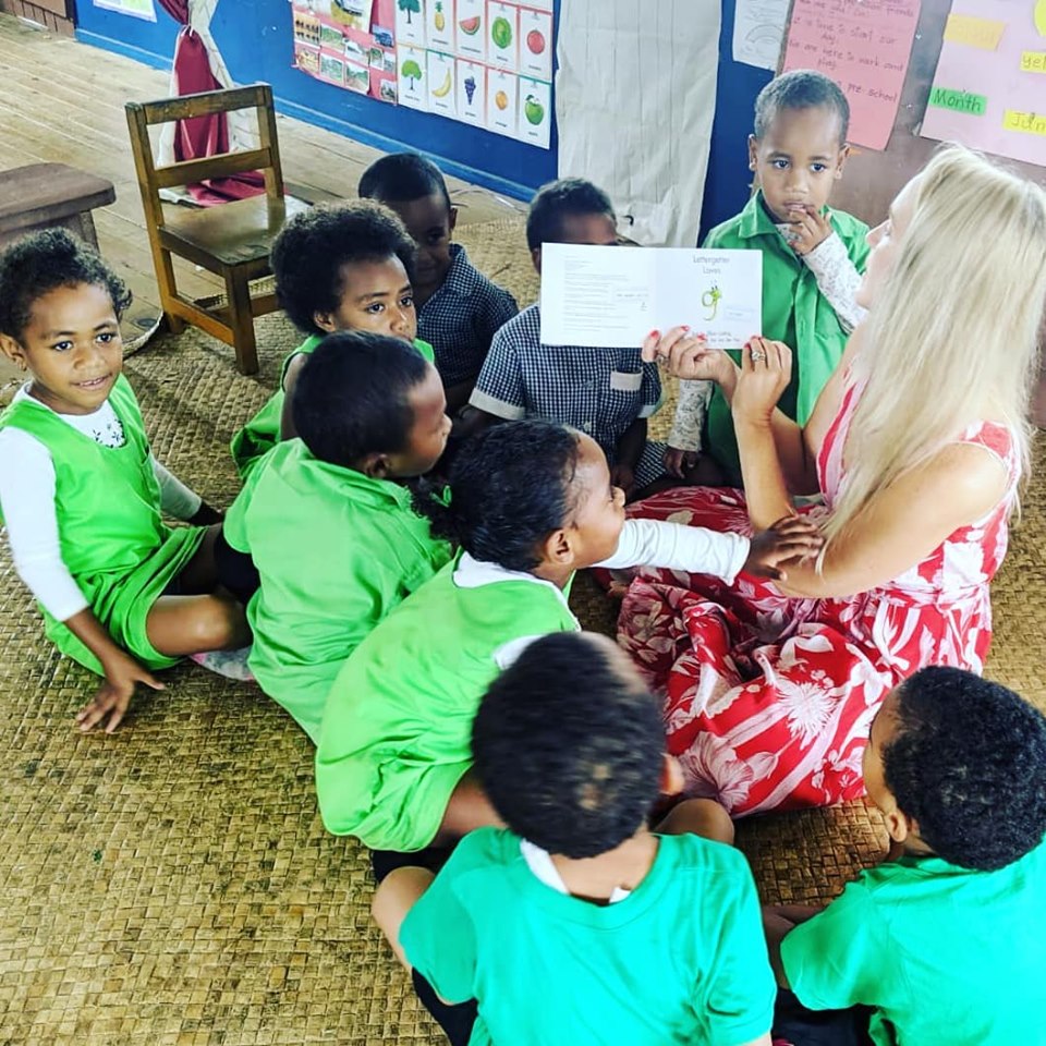 Wainiyambia Village Kindergarten in Fiji