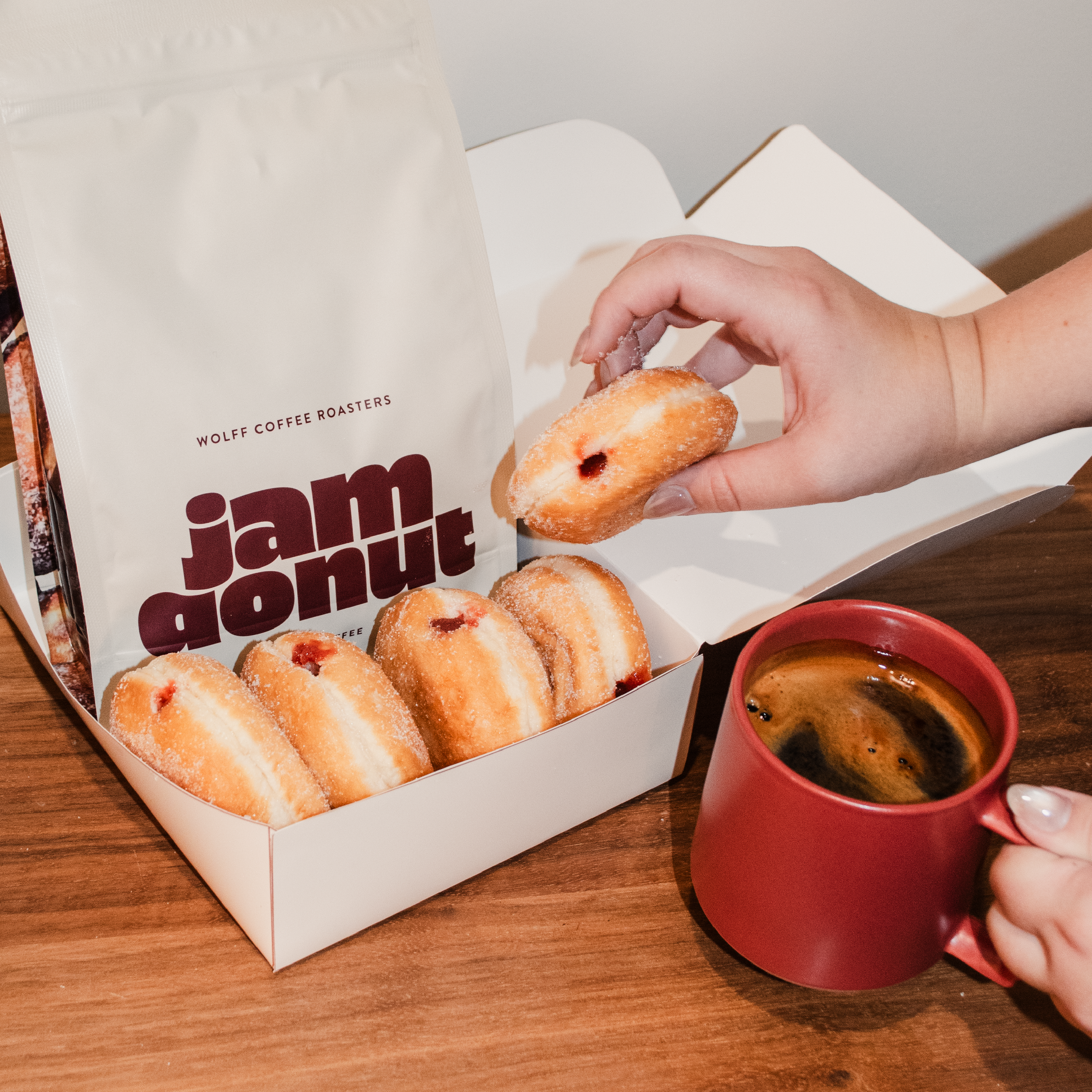 Jam Donut Coffee