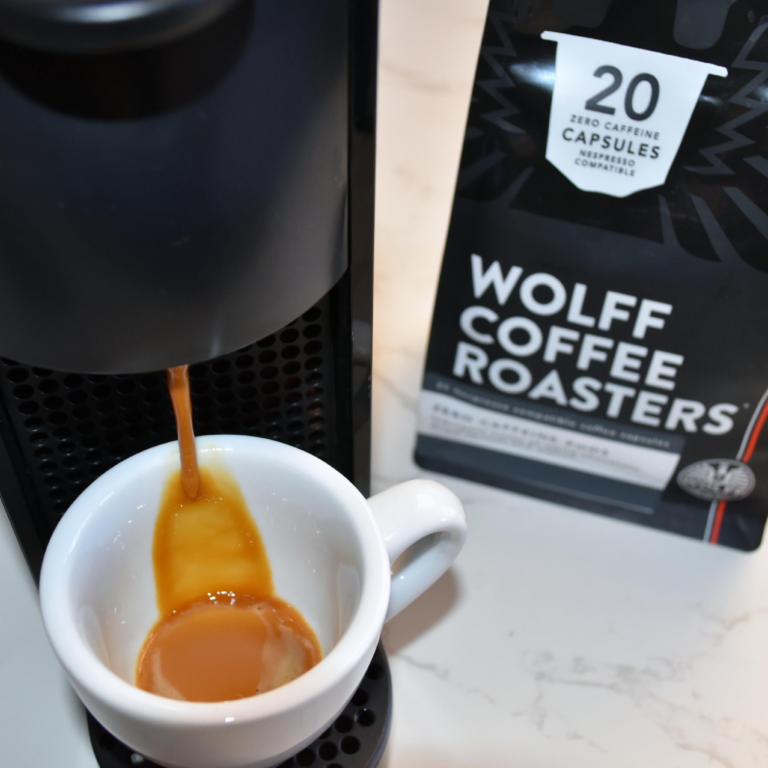 Zero Caffeine Coffee Capsules – Nespresso® Compatible Pods