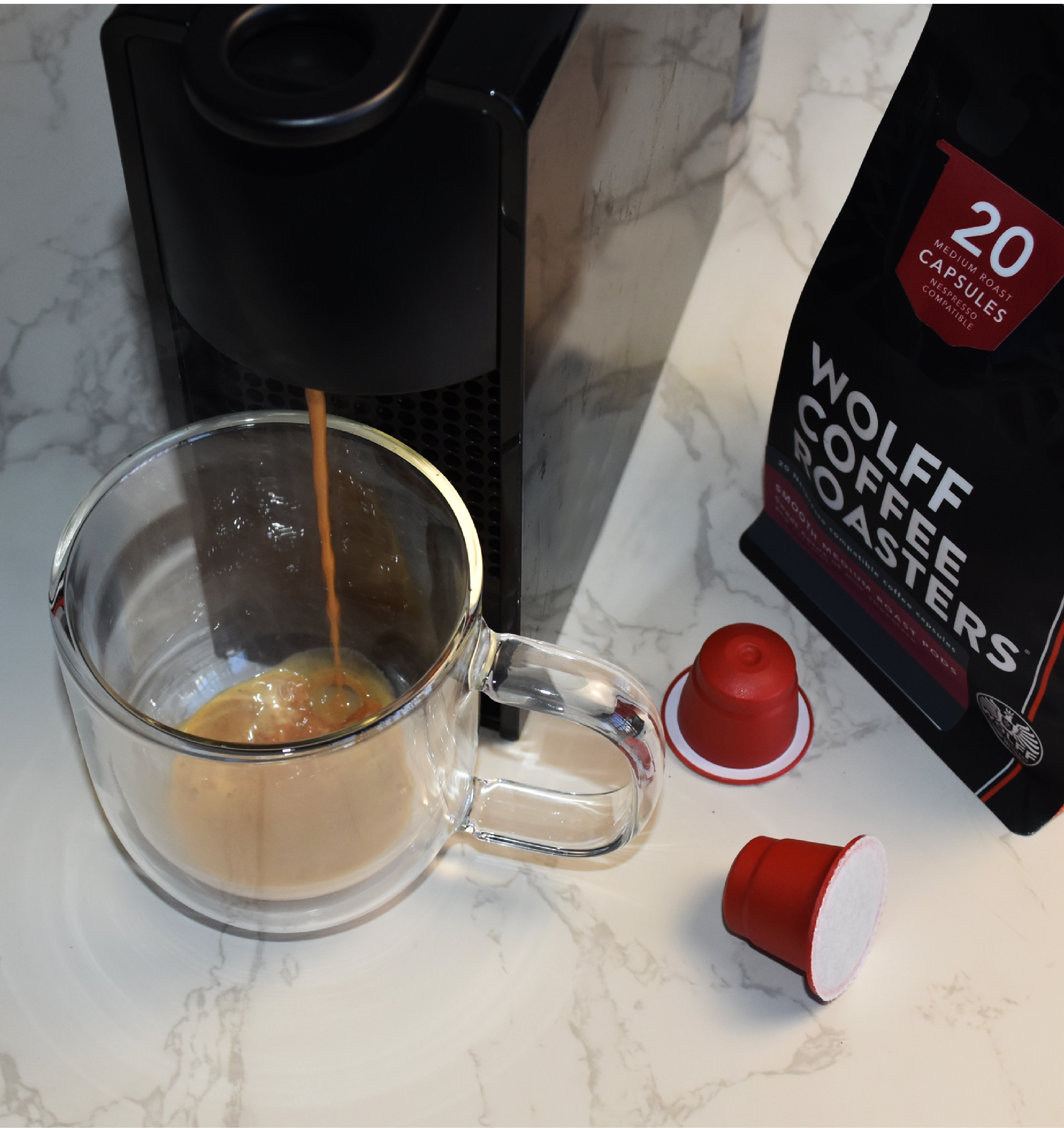Smooth Medium Roast Coffee Capsules – Nespresso® Compatible Pods