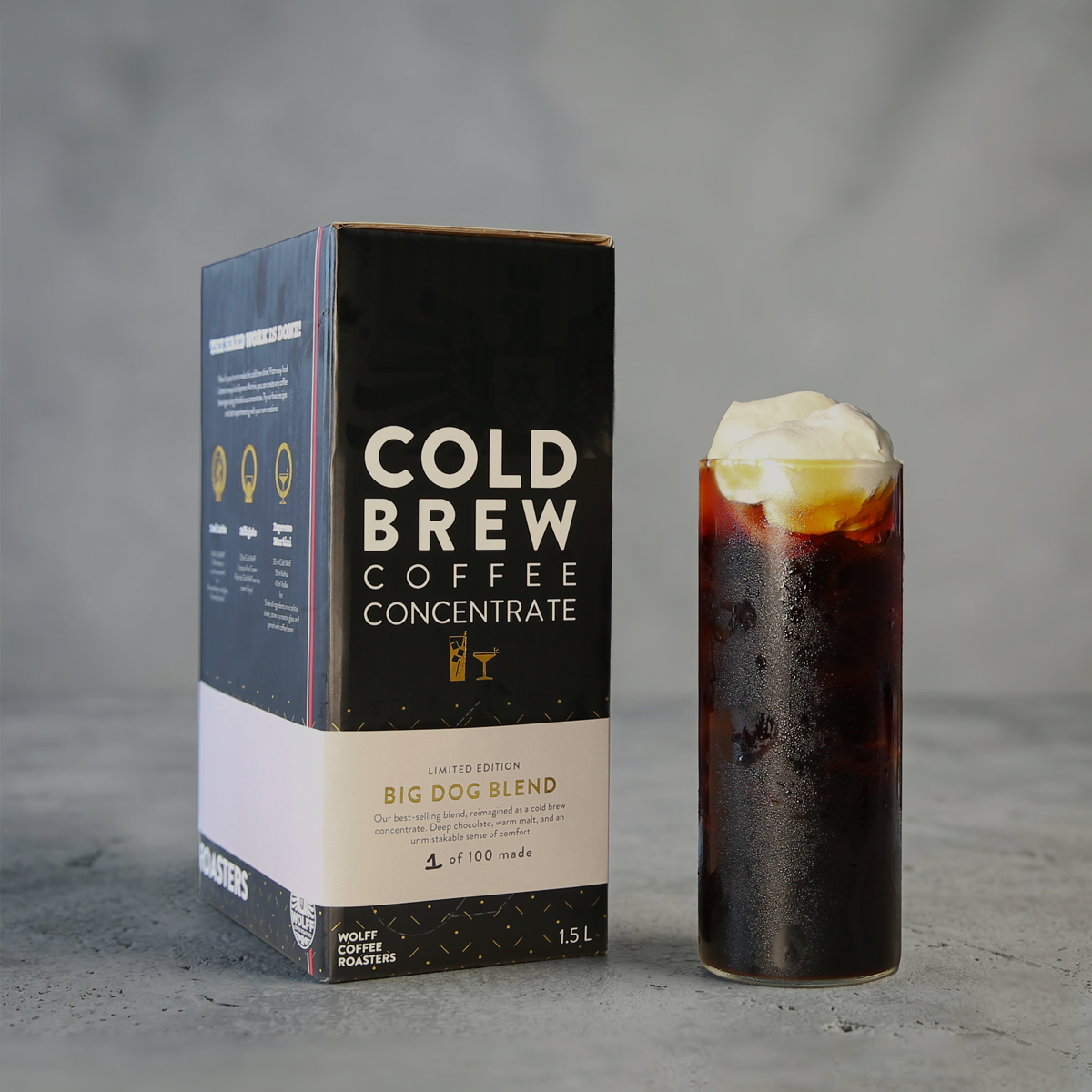 Big Dog Cold Brew Concentrate 1.5L