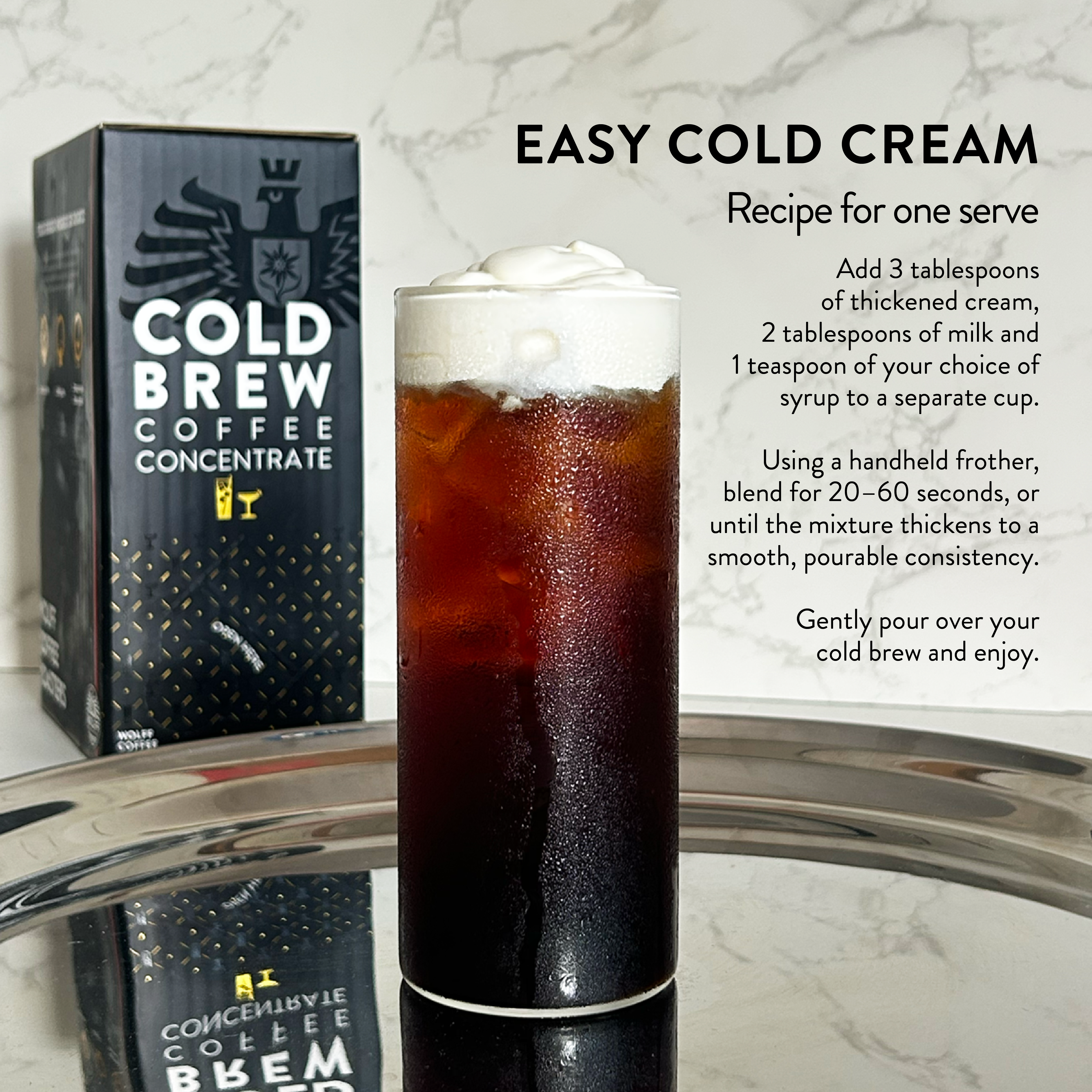 Cold Wolff Concentrate Cold Brew 1.5L - Wolff Coffee Roasters