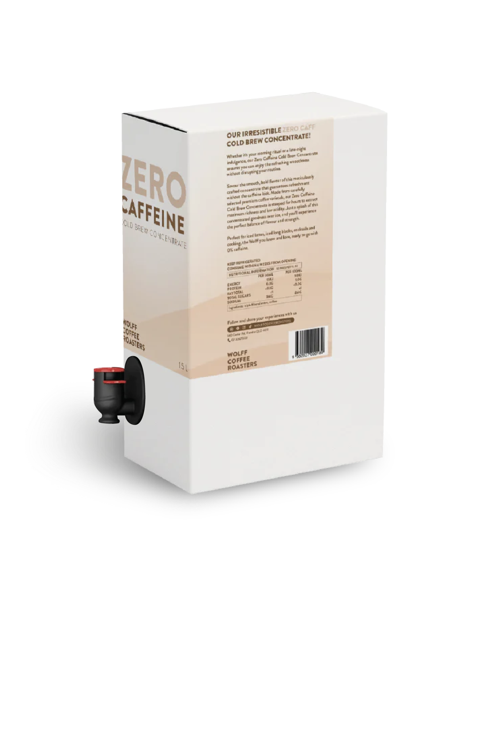 Zero Caffeine Cold Brew Concentrate