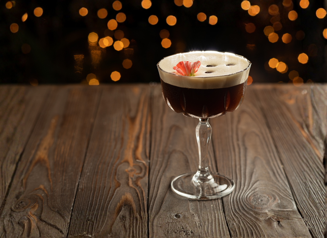 Three Winter Espresso Martinis, Built on Wolff Coffee