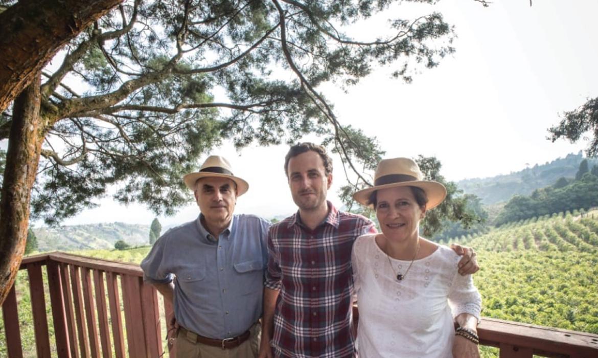 Alejo Castro, Finca Volcán Azul, Costa Rica