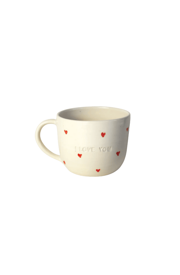 I Love You Hand Made Ceramic Mug
