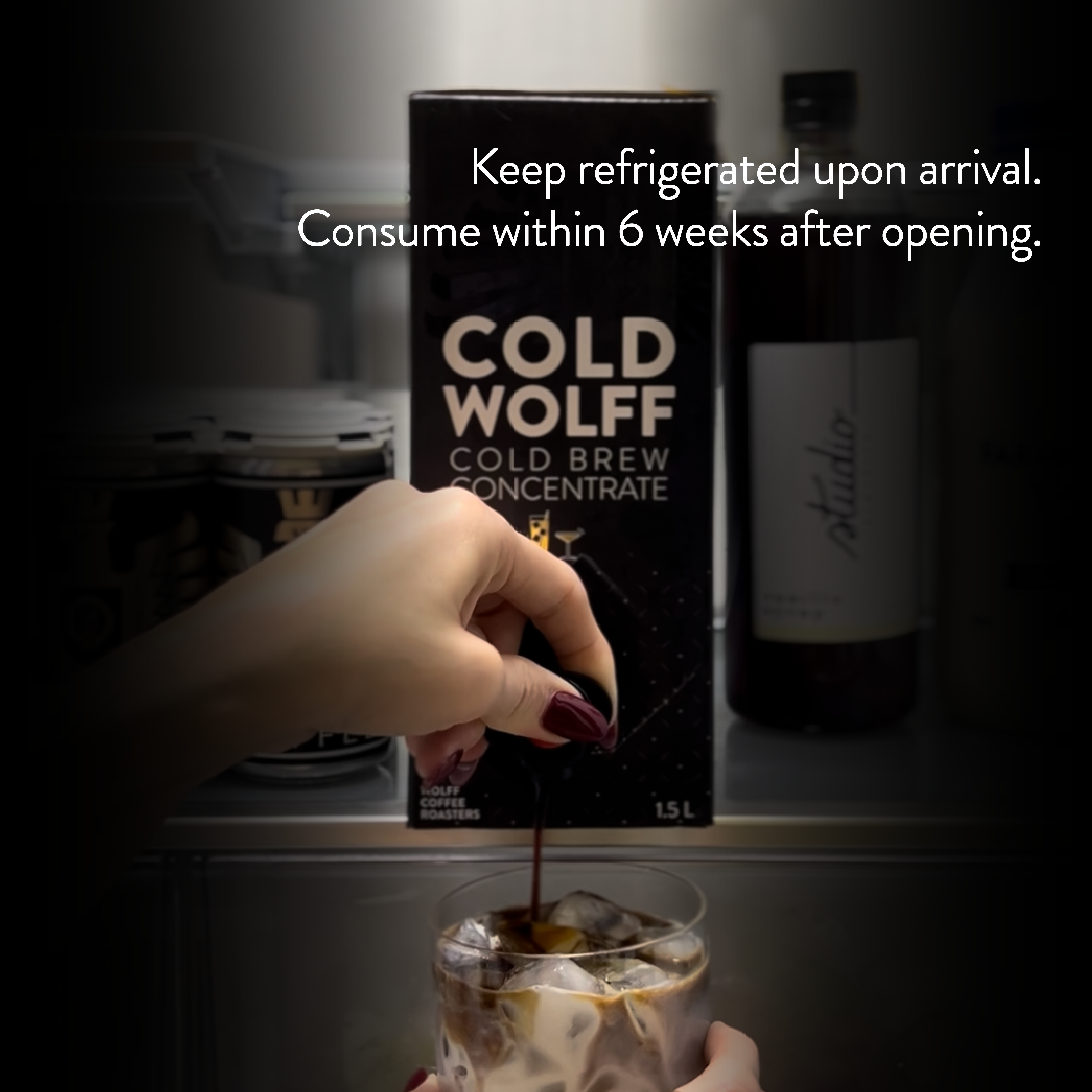 Cold Wolff Concentrate Cold Brew 1.5L - Wolff Coffee Roasters