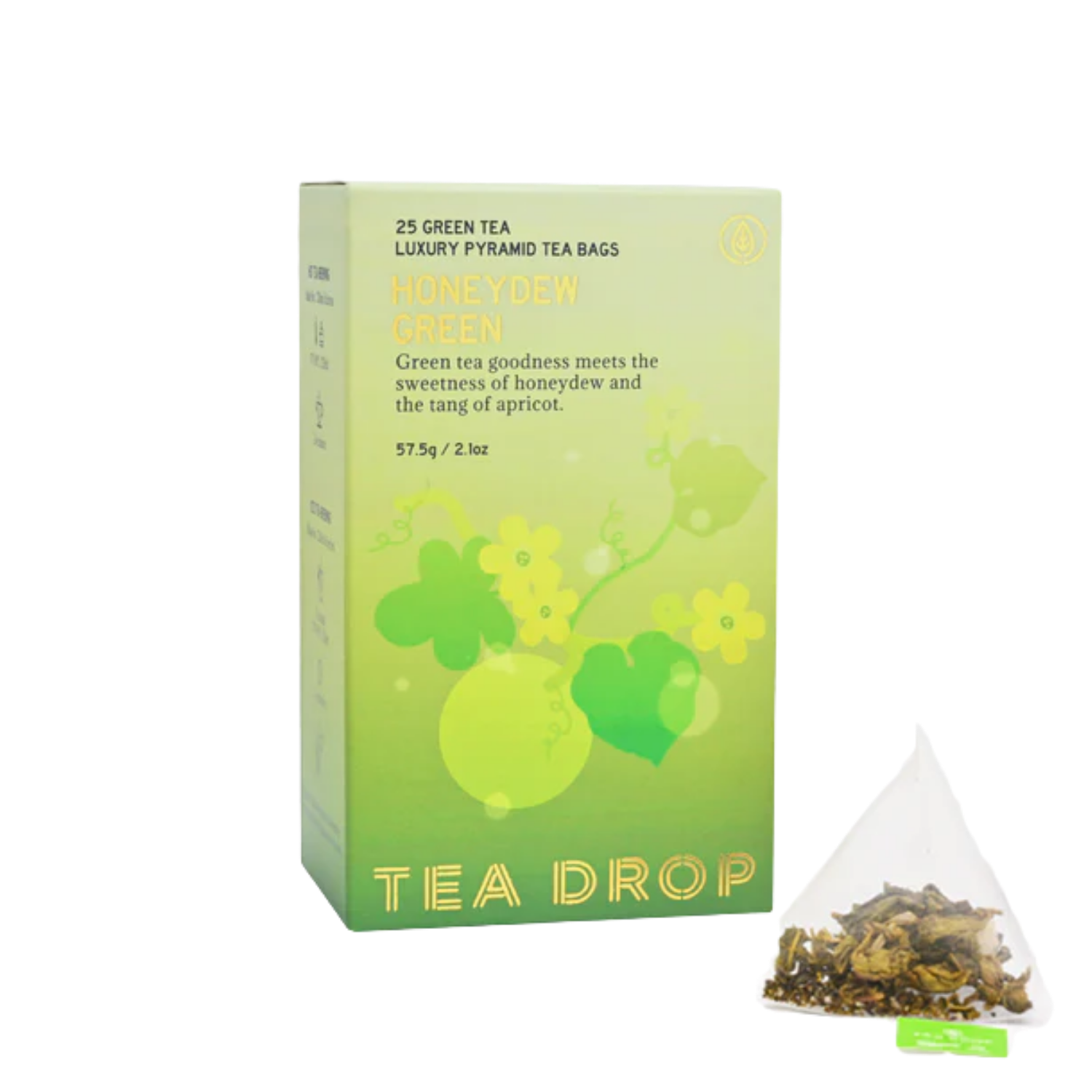 Tea Drop Salon Honeydew Green 25pk Box