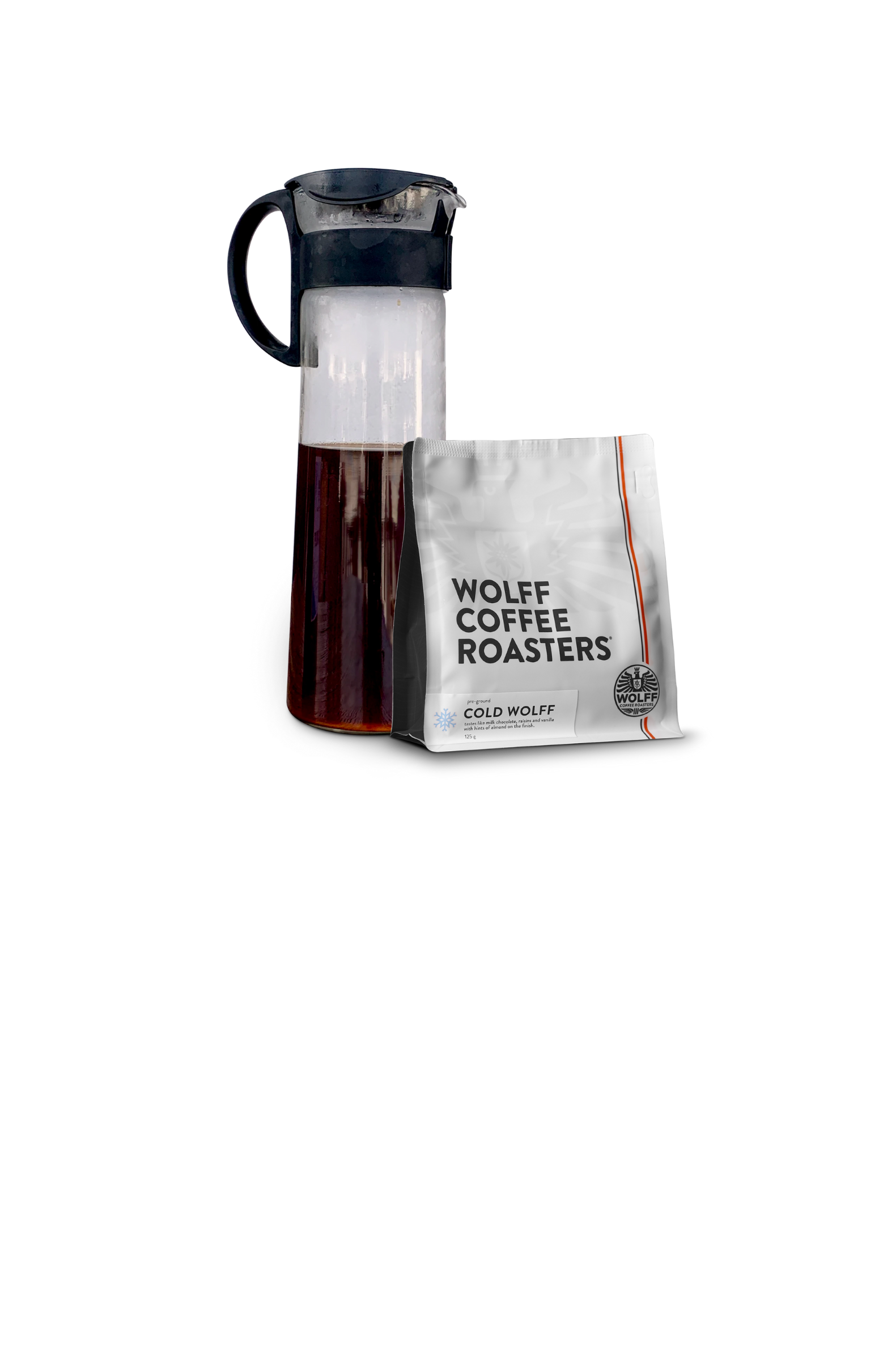 Cold Wolff Brewer Pack - Hario Cold Brew Pot 1L Mizudashi