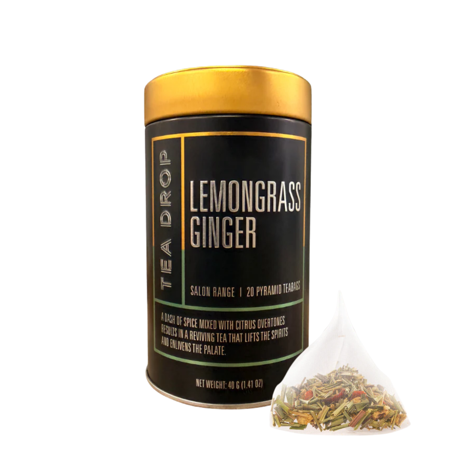 Tea Drop Salon Lemongrass Ginger - Wolff Coffee Roasters
