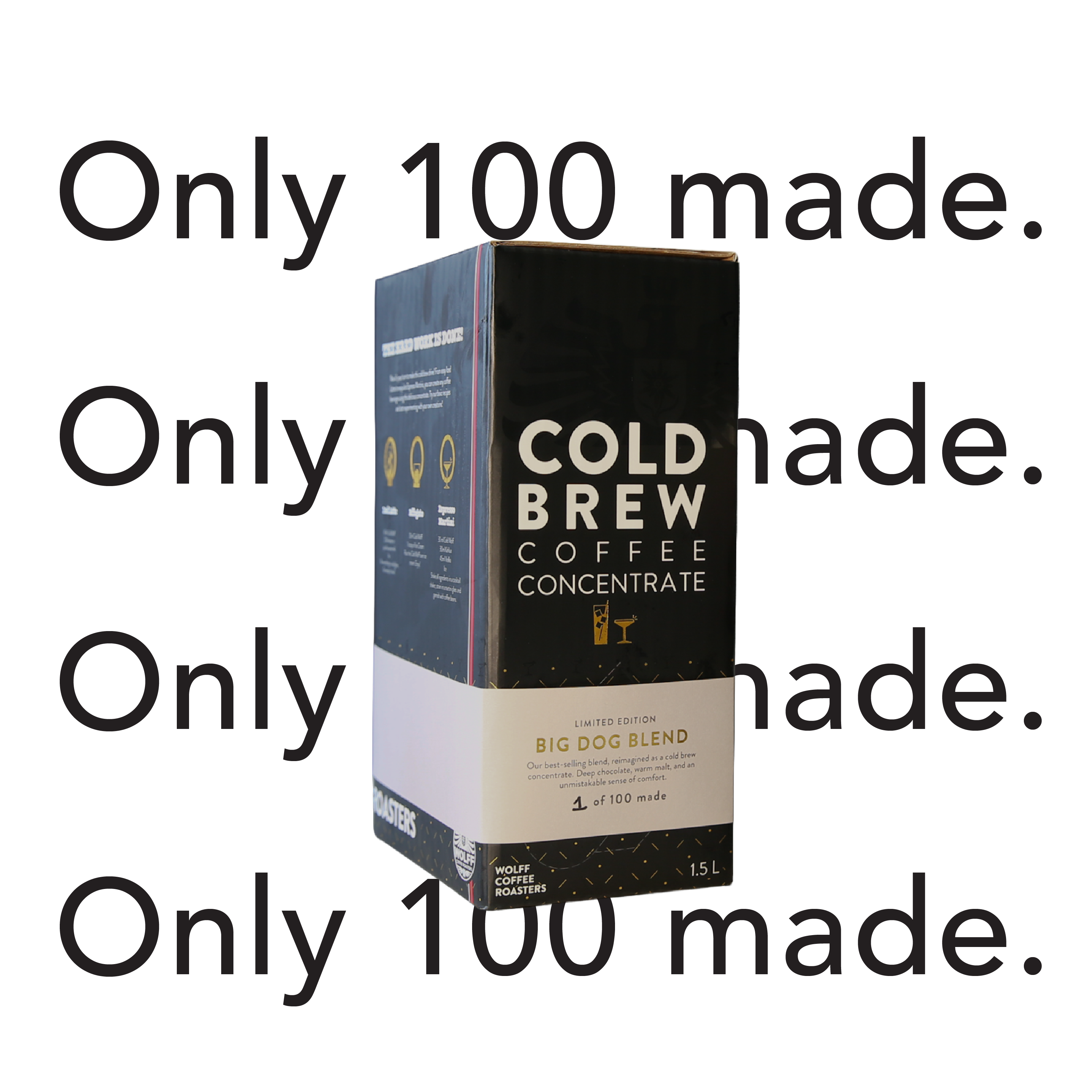 Big Dog Cold Brew Concentrate 1.5L