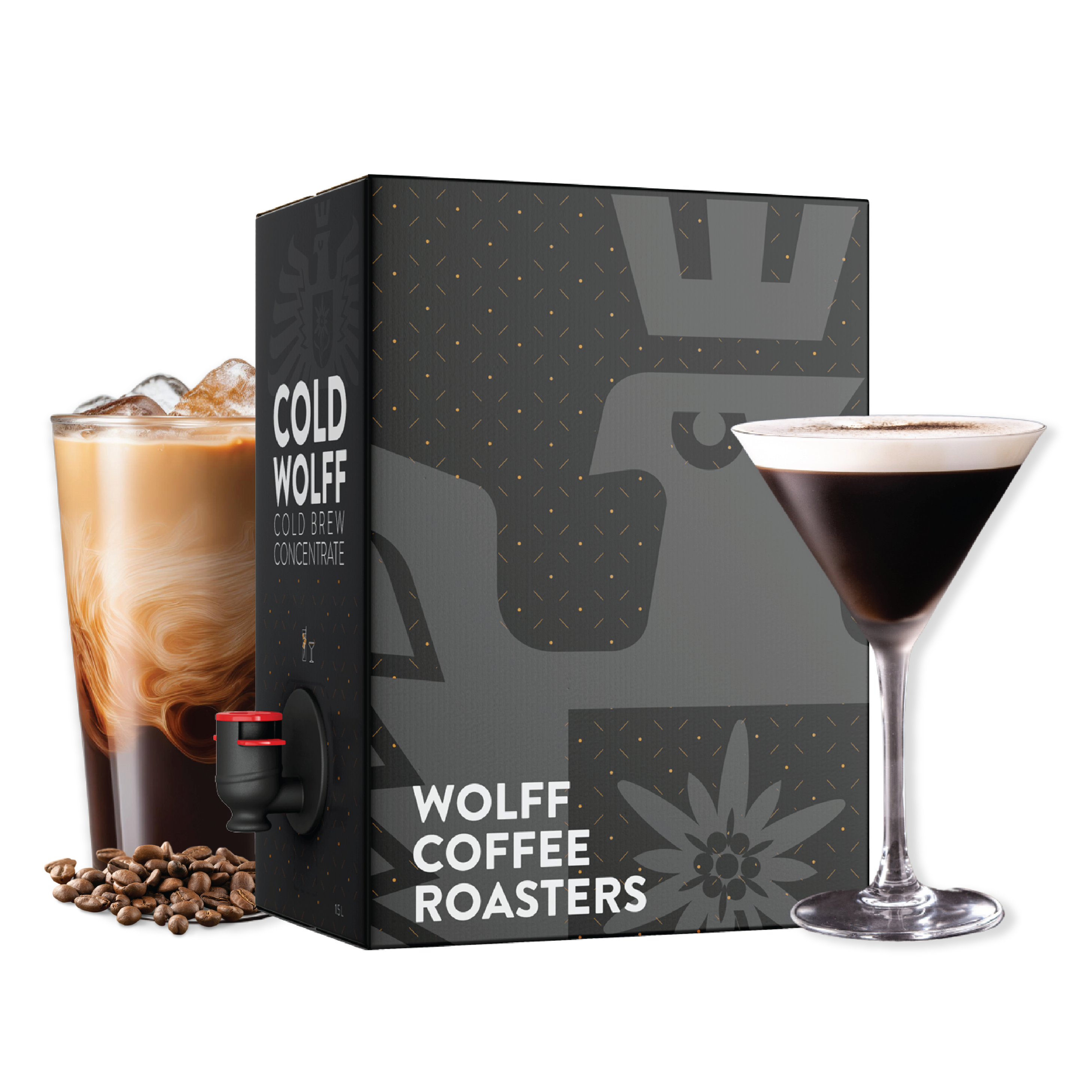 Cold Wolff Concentrate Cold Brew 1.5L - Wolff Coffee Roasters