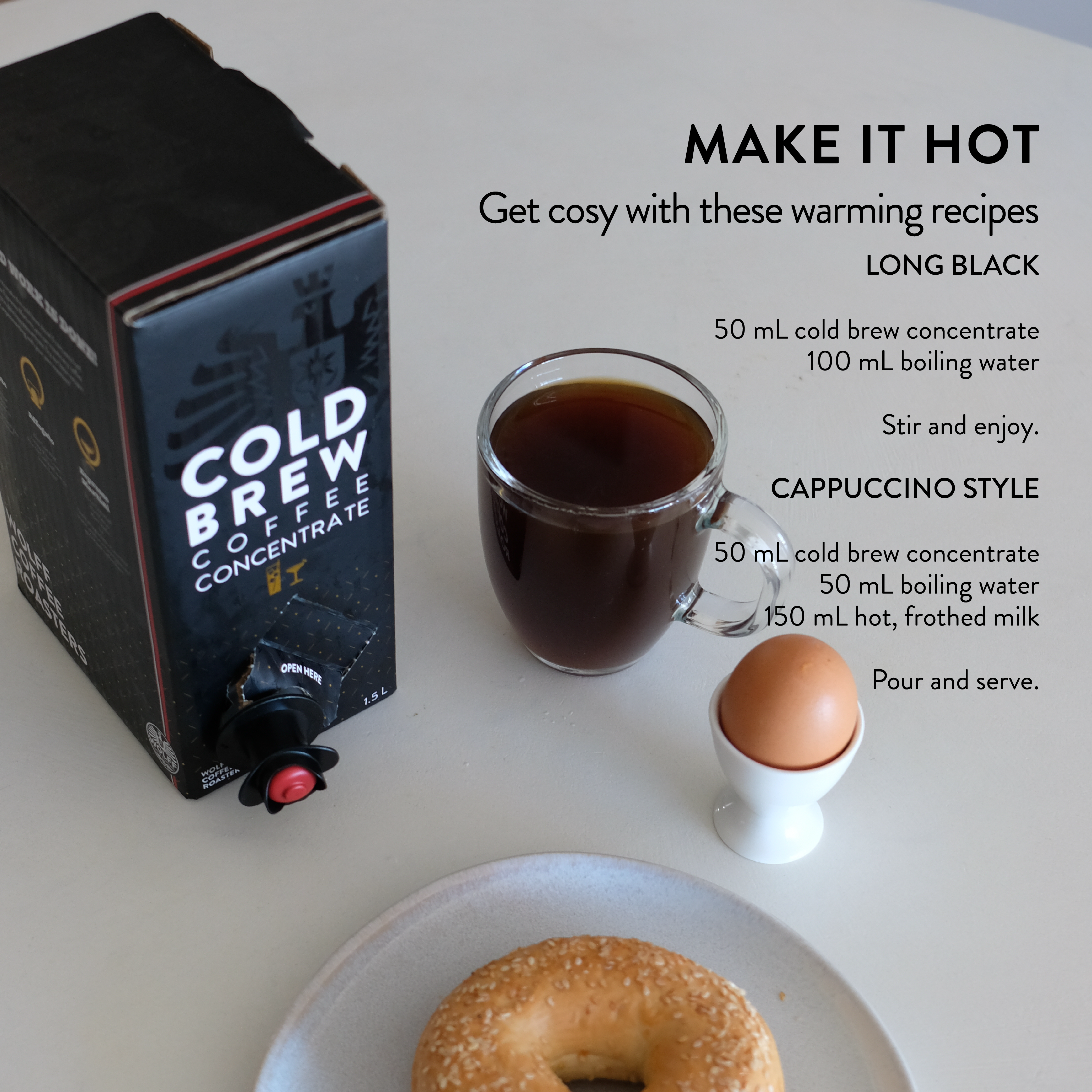 Cold Wolff Concentrate Cold Brew 1.5L - Wolff Coffee Roasters