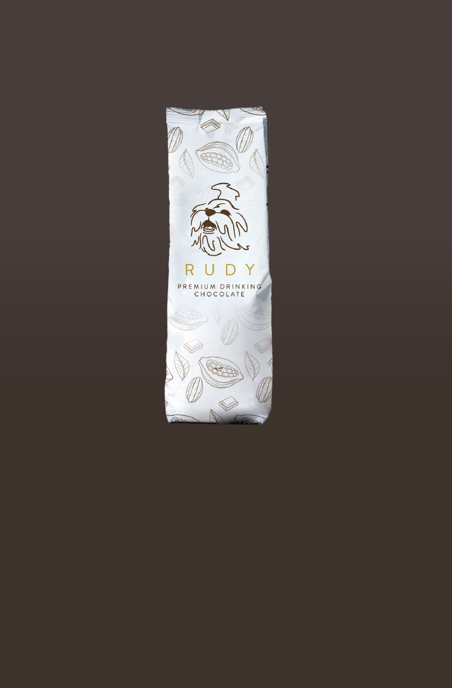 Rudy Drinking Chocolate